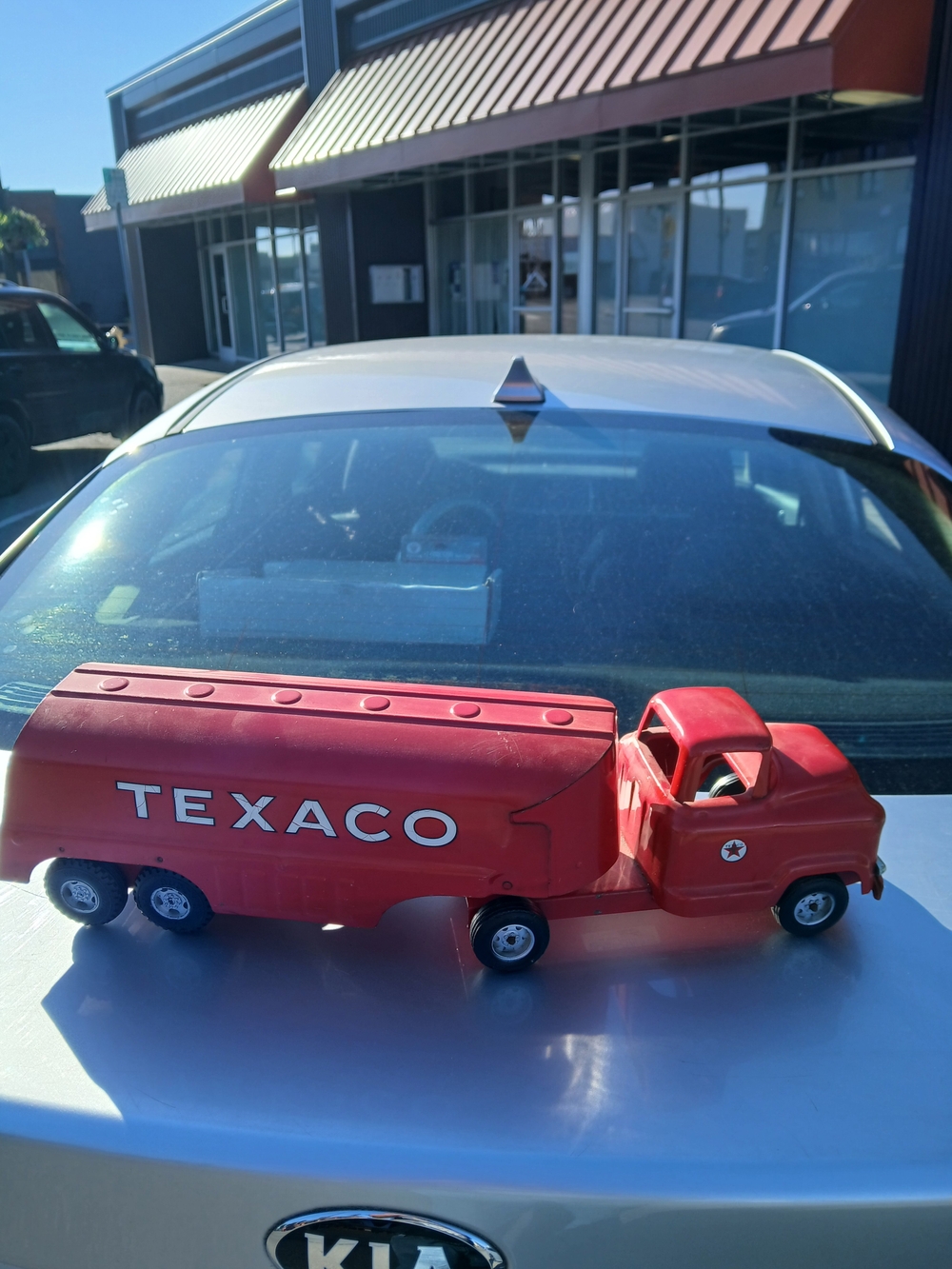 Vintage Buddy L Texaco Fuel Tanker Truck